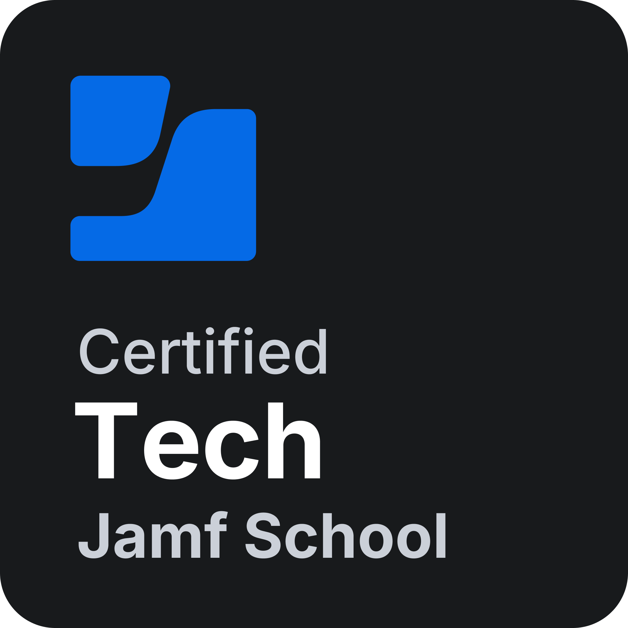 Jamf Certified Tech - Jamf School
