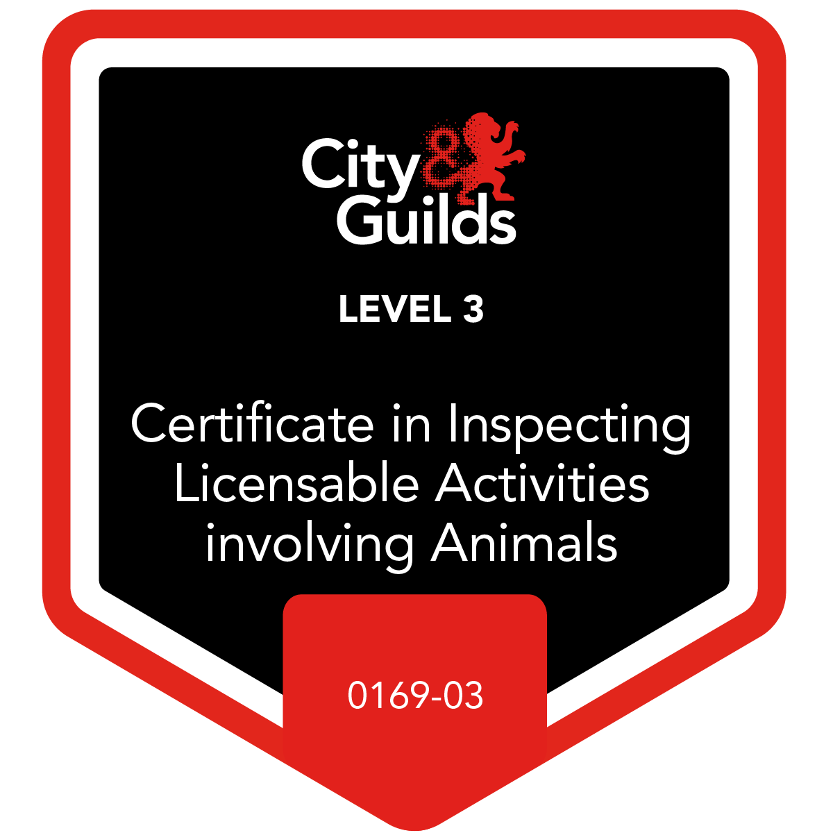 Level 3 Certificate in Inspecting Licensable Activities involving Animals - 0169-03