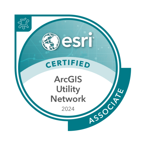 ArcGIS Utility Network Associate 2024 - Credly