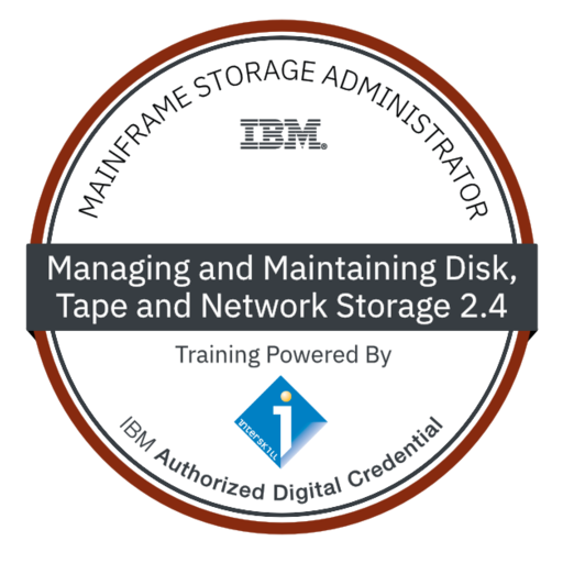 Interskill Mainframe Storage Administrator Managing and Maintaining
