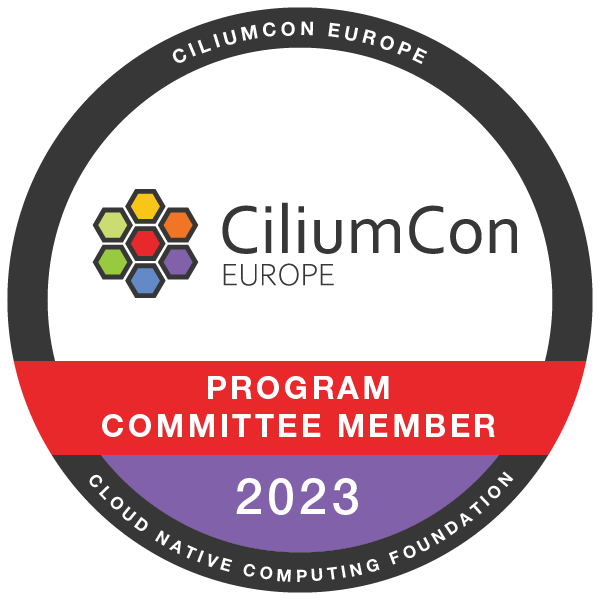 CiliumCon Europe 2023 Program Committee Member Badge