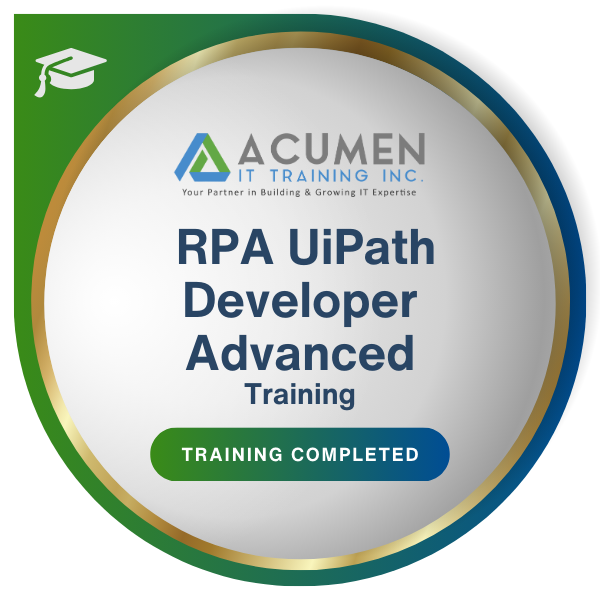 RPA UiPath Developer Advanced Training