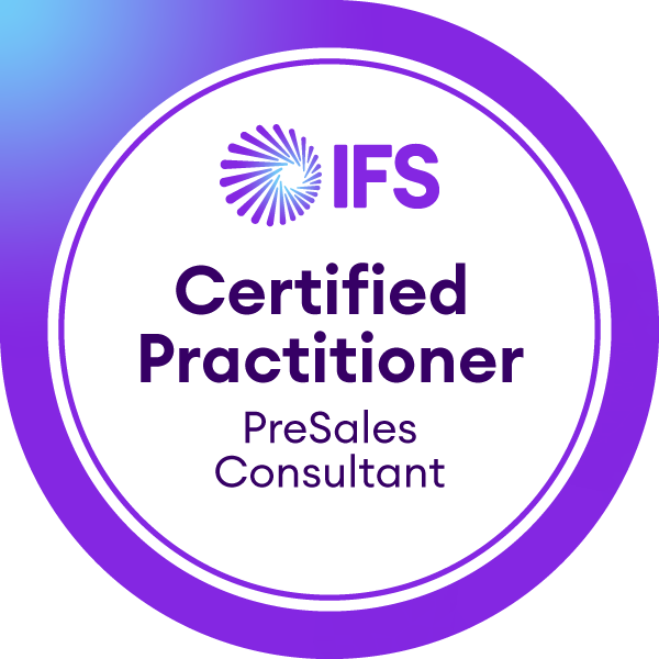 IFS Certified Practitioner - PreSales Consultant