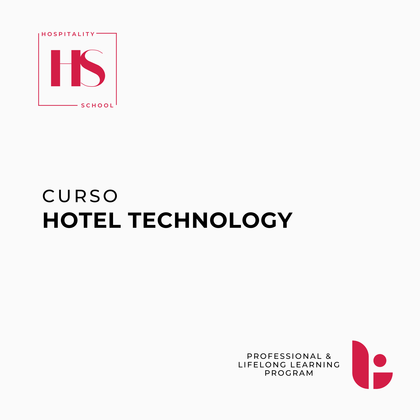 Curso Hotel Technology