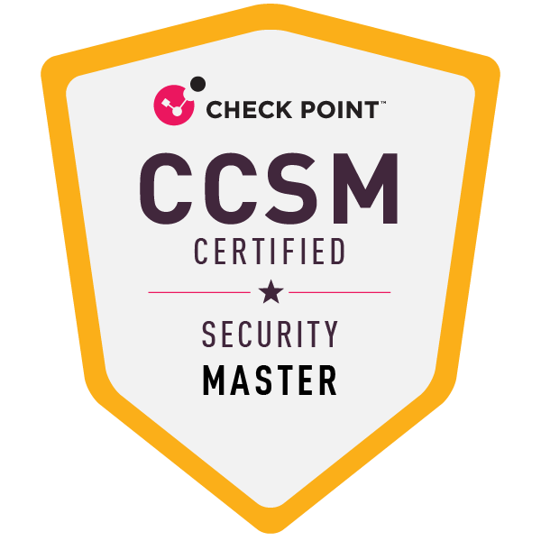 Check Point Certified Security Master - CCSM