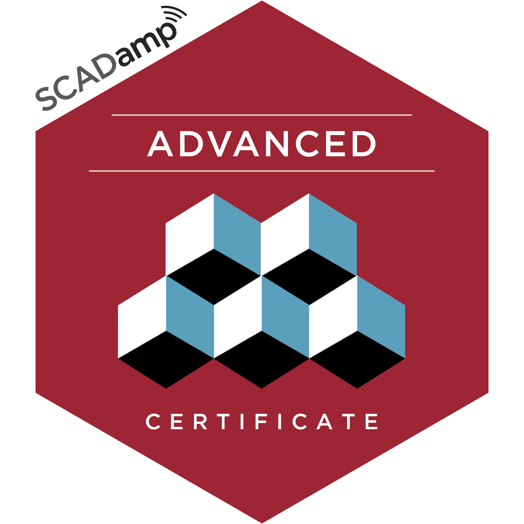 SCADamp: Advanced Certificate of Completion