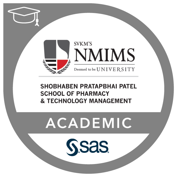 SAS – Shobhaben Pratapbhai Patel School of Pharmacy and Technology Management Academic Specialization in Visual Analytics and Predictive Modeling