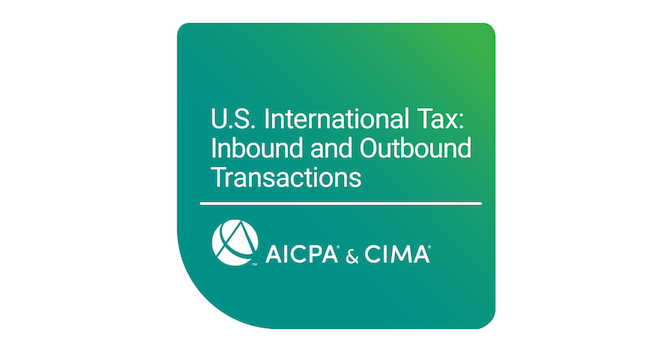 U.S. International Tax: Inbound and Outbound Transactions - Credly