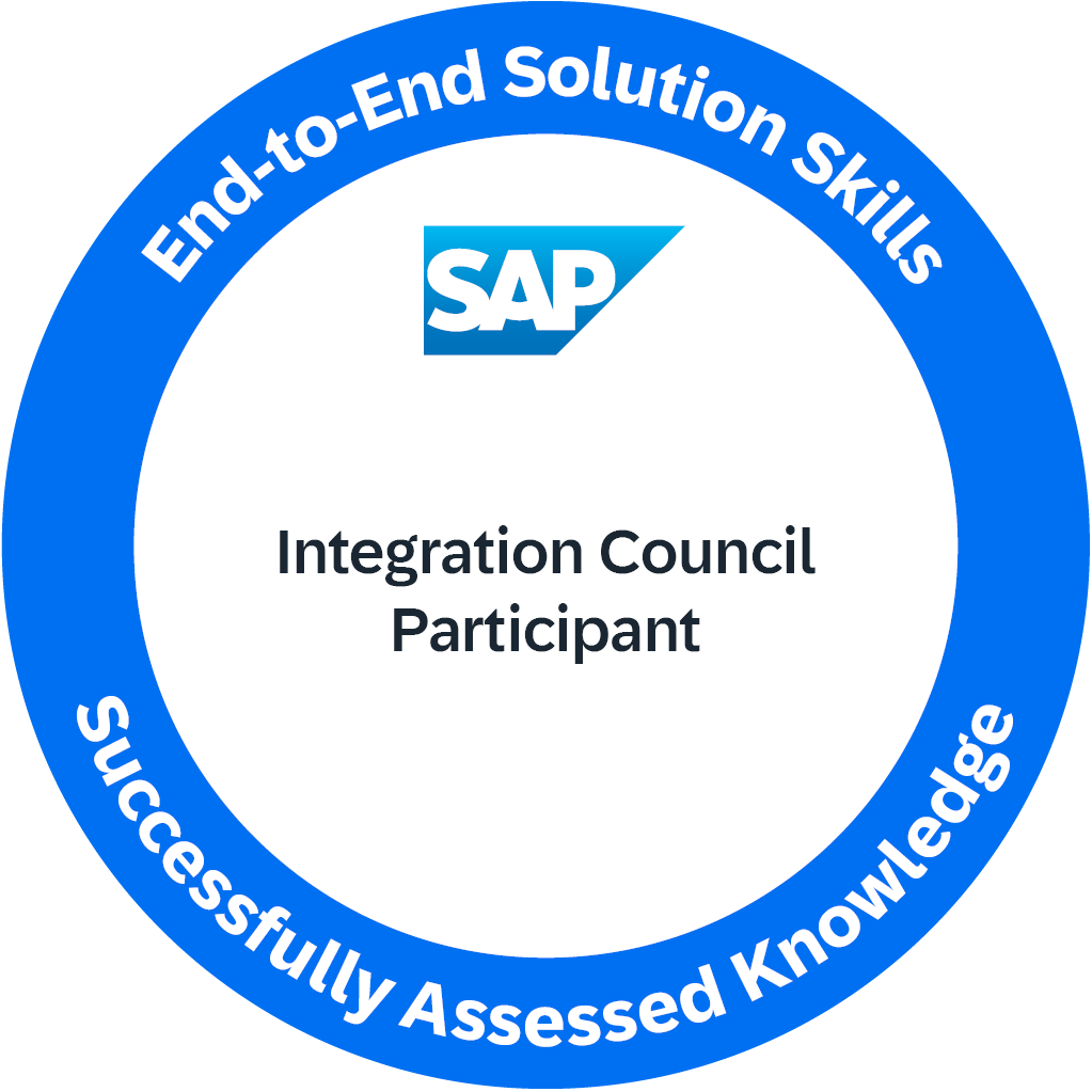 End-to-End Solution Skills - Integration Council Participant