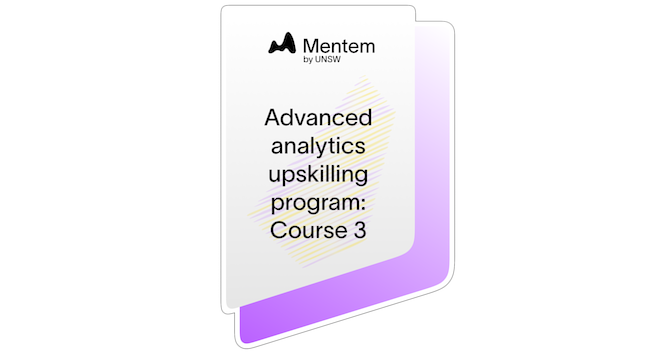 Advanced analytics upskilling program: Course 3 - Credly