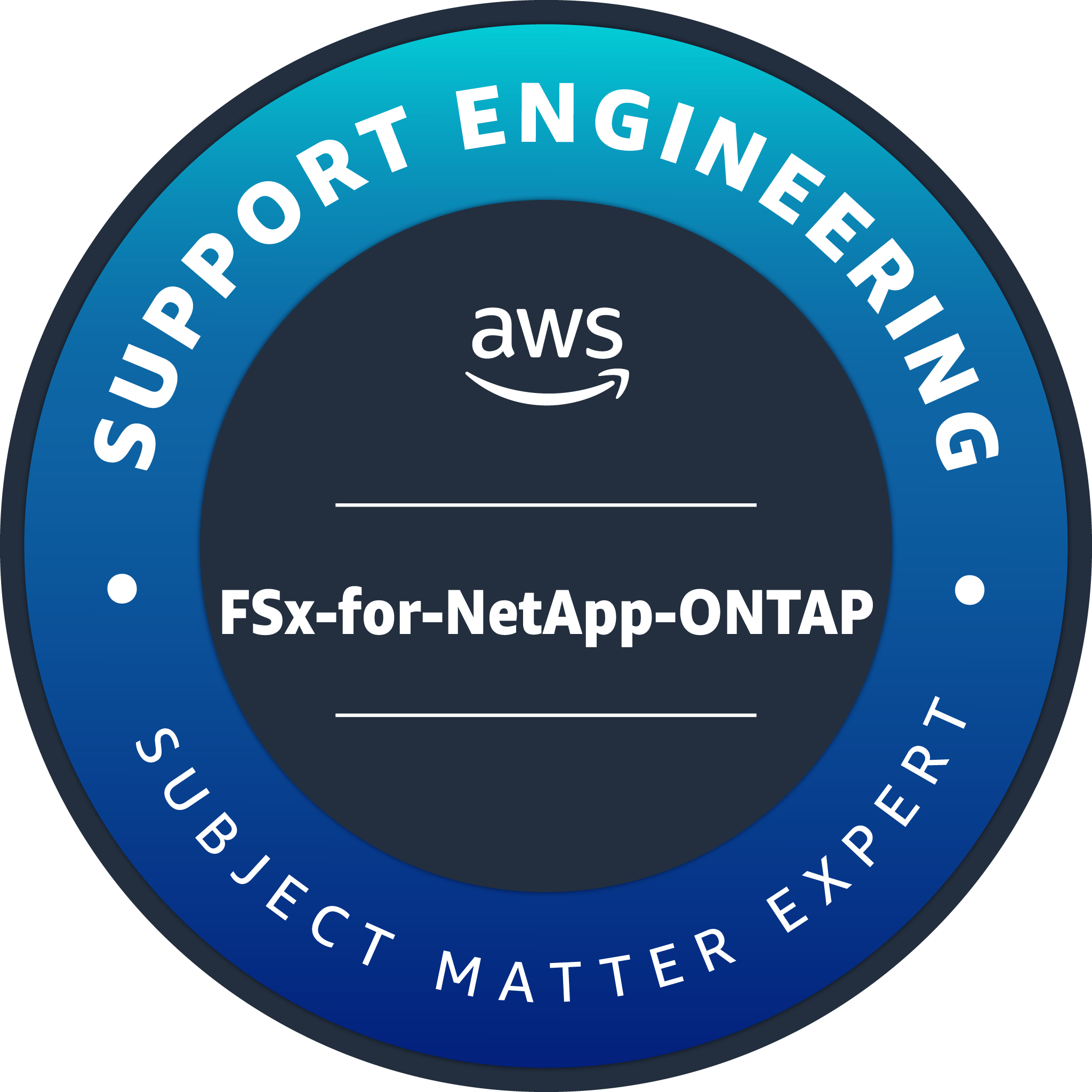 FSx-for-Netap-Ontap Subject Matter Expert