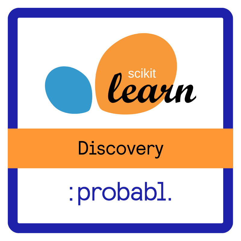 Scikit-learn Discovery Badge