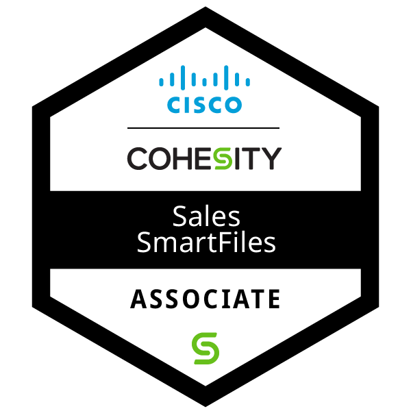 Cohesity & Cisco SmartFiles Sales Associate