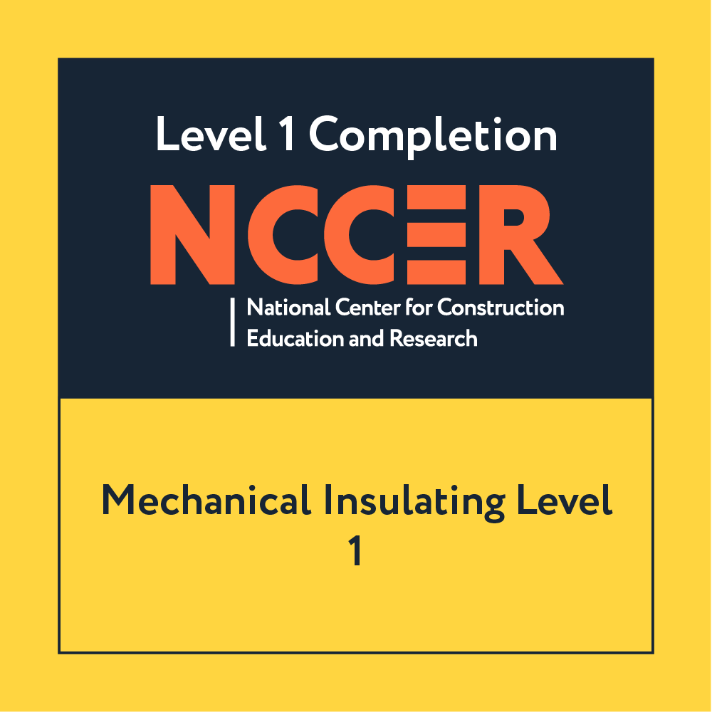 NCCER Mechanical Insulating Level One