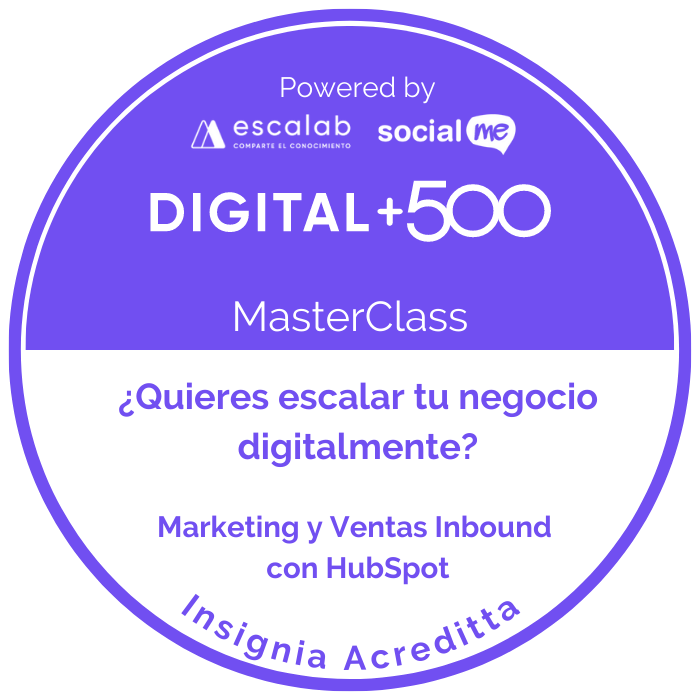 MasterClass Live: ¿Quieres escalar tu negocio digitalmente? PRUEBA