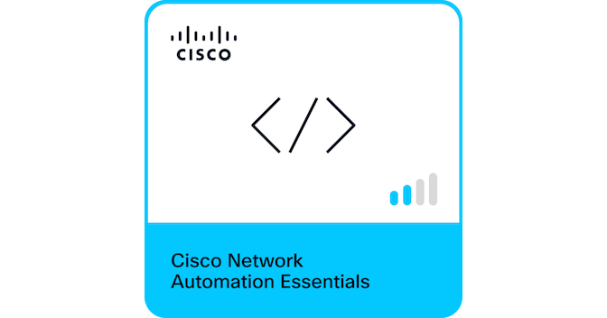 Understanding Cisco Network Automation Essentials - Credly
