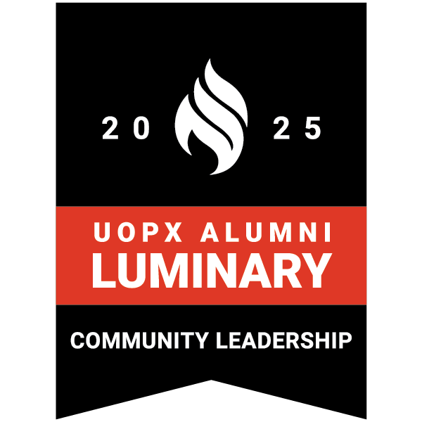 UOPX Alumni Luminaries 2025 (Community Leadership)