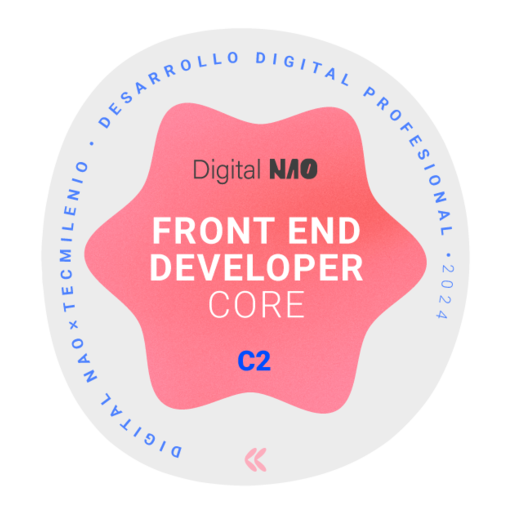 Front End Developer Core - Credly
