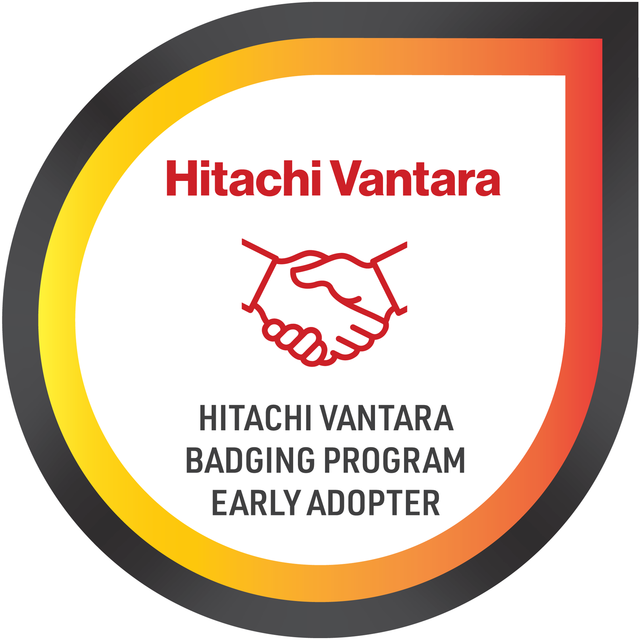 Hitachi Vantara Badging Program - Early Adopter