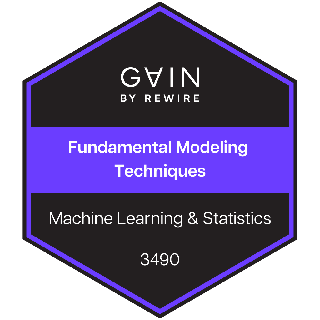 3490 - Fundamental Modeling Techniques