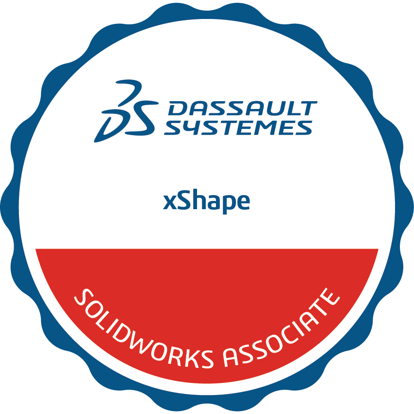 Certified SOLIDWORKS xShape Associate