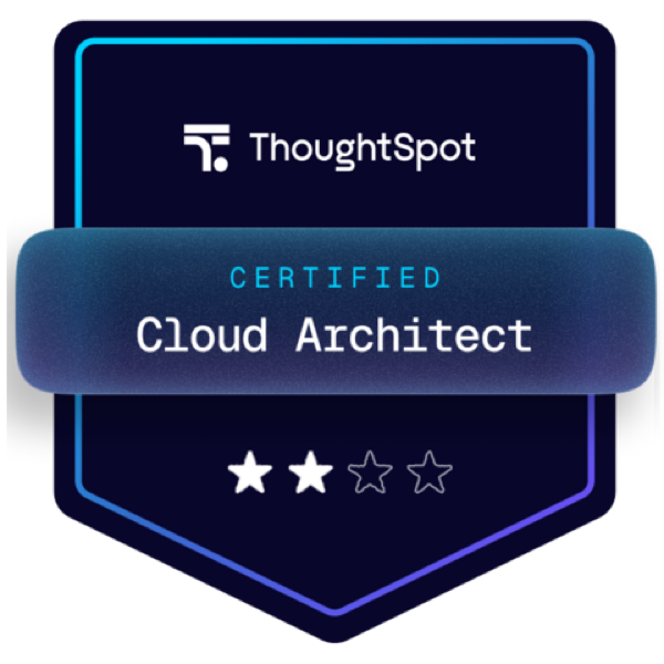 Certified ThoughtSpot Cloud Architect