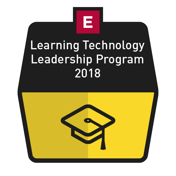 Learning Technology Leadership Program 2018