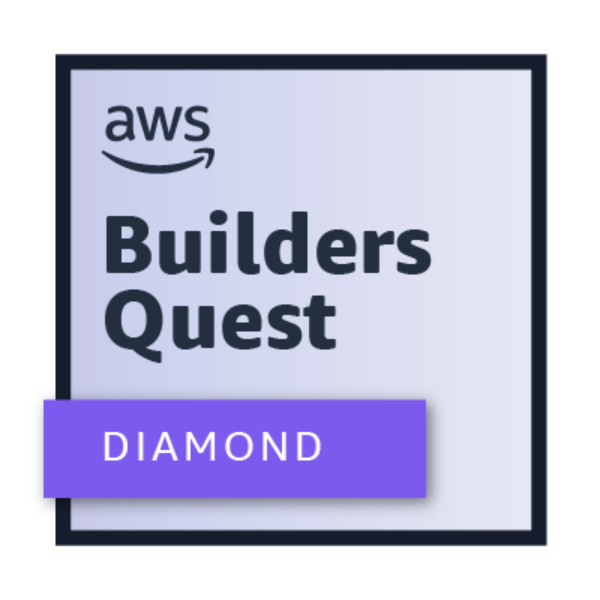 AWS Builders Quest Diamond Level