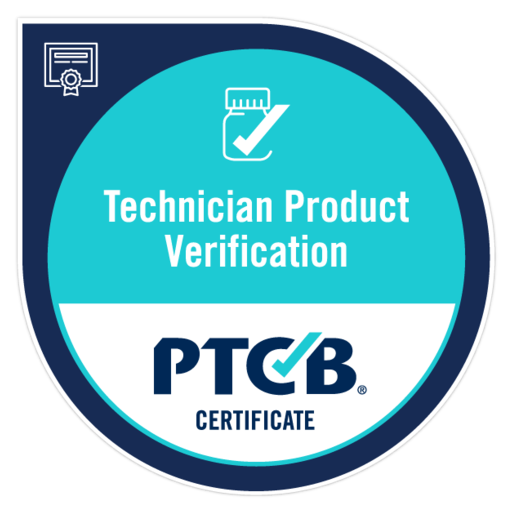 Ptcb Technician Product Verification Certificate Credly
