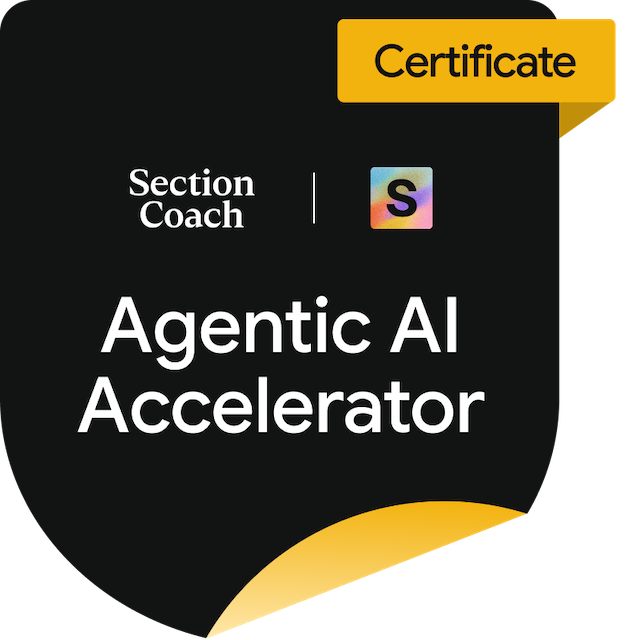 Section Coach: Agentic AI Accelerator