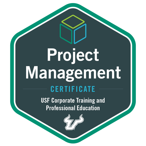 USF Project Management Certificate - Credly