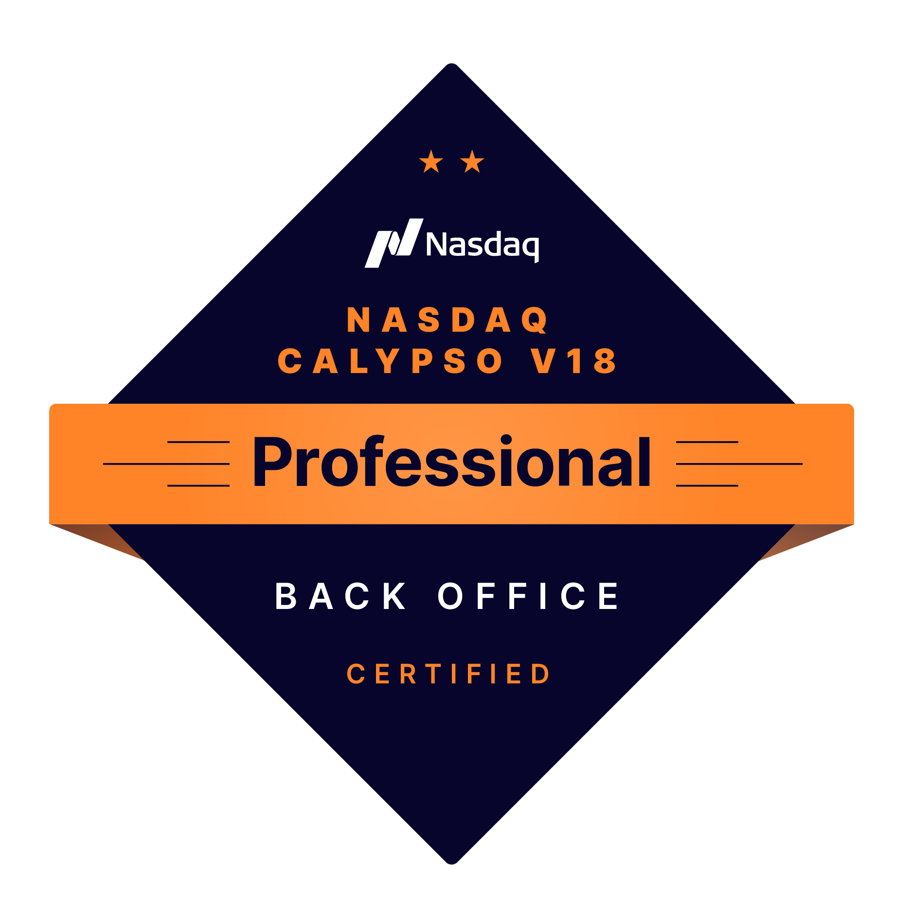 Nasdaq Calypso Certified Back Office - Professional - V18