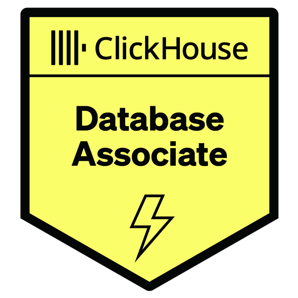 ClickHouse Database Associate