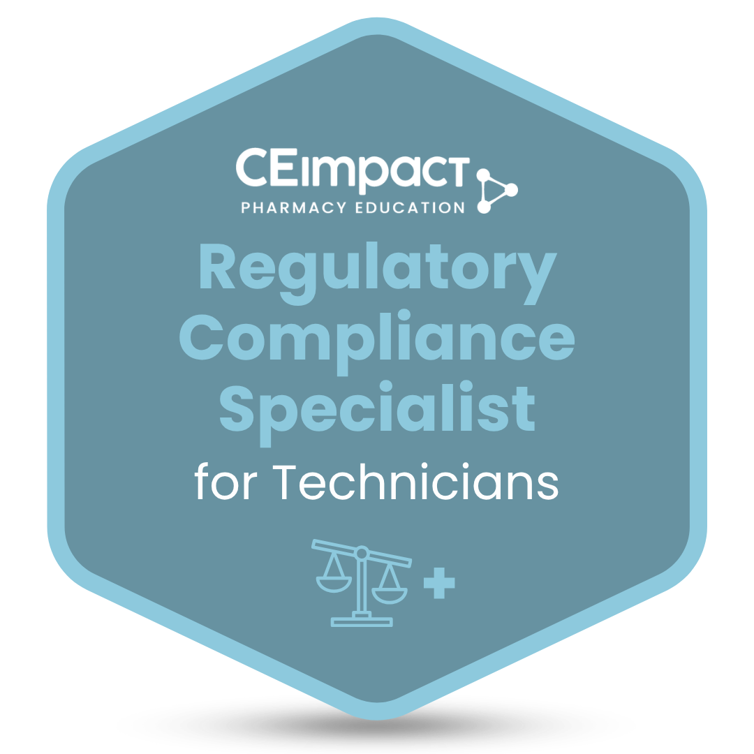 Regulatory Compliance Specialist - Technician badge