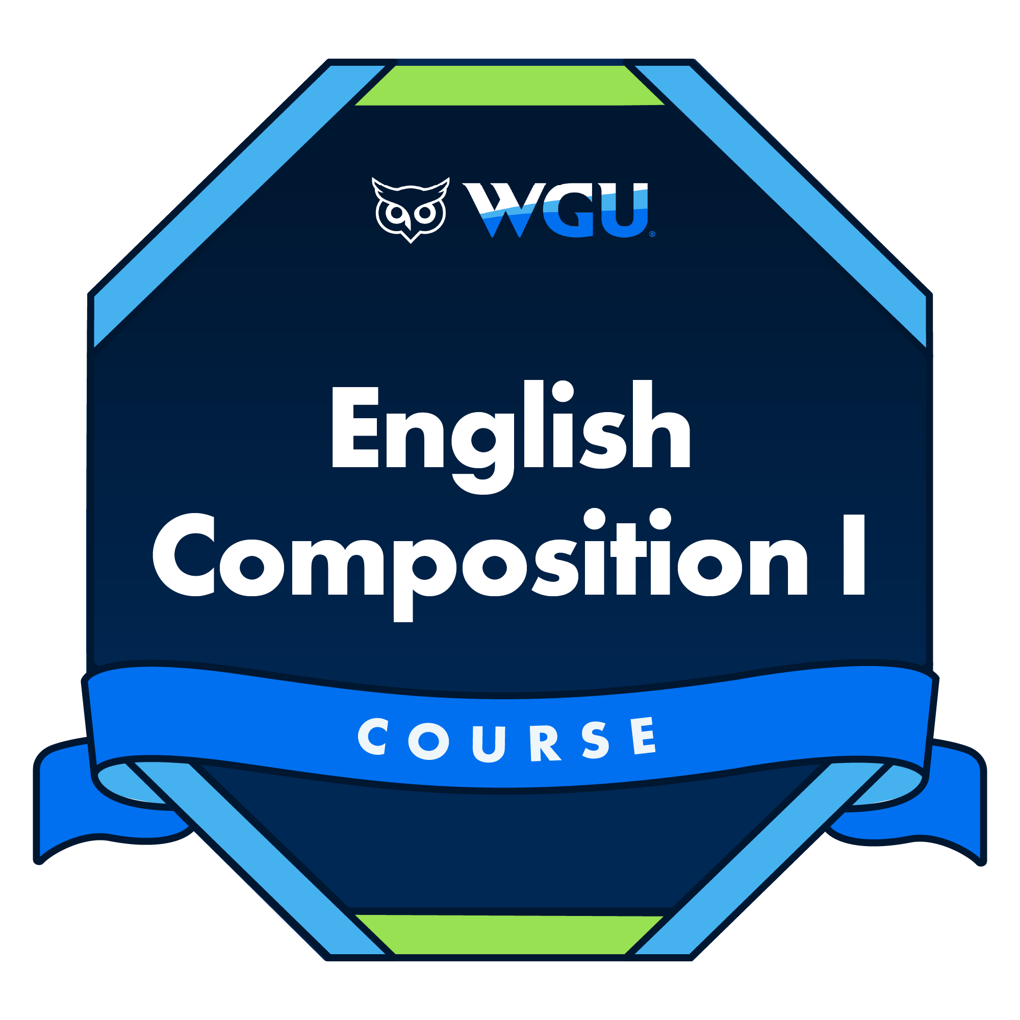English Composition I (ENG101)(v.1)