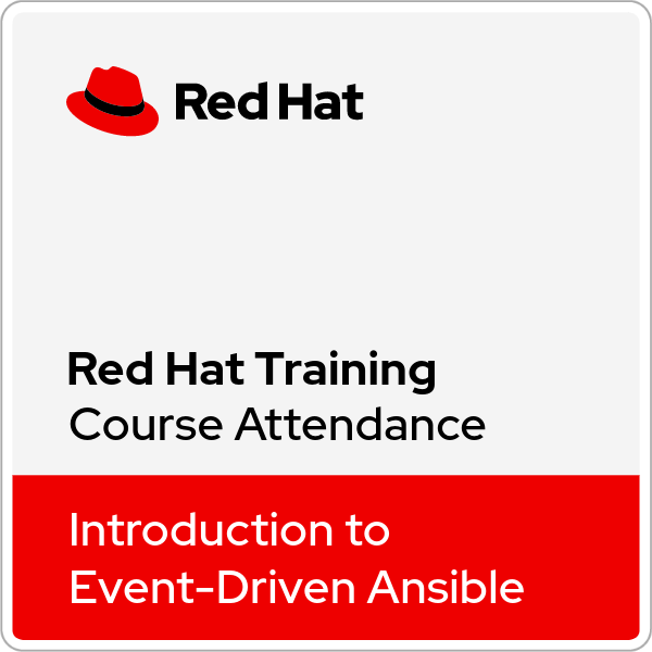 Introduction to Event-Driven Ansible (DO274) - Ver. 2.4