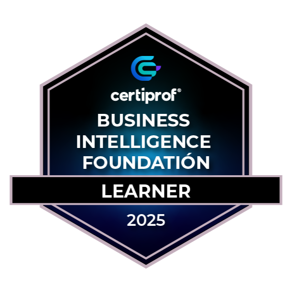 Business Intelligence Foundation Learner 2025