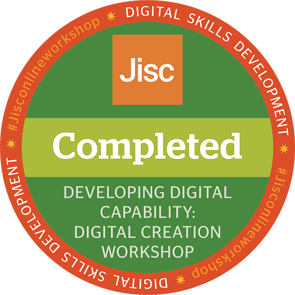 Developing digital capability: digital creation