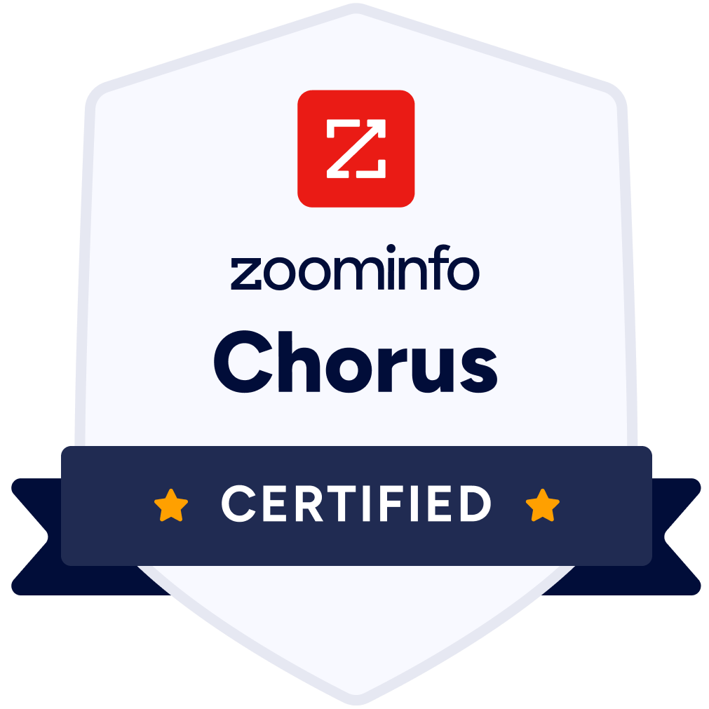 ZoomInfo Chorus Certification