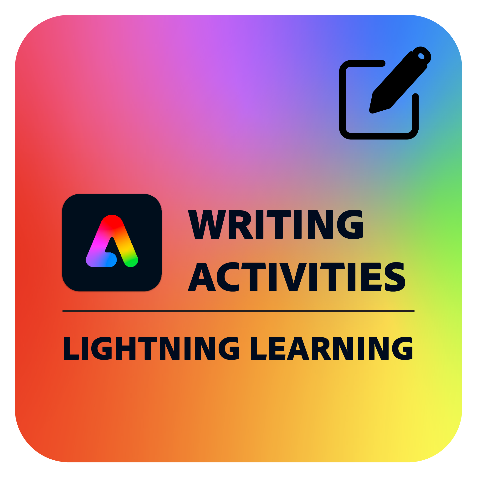 Adobe Lightning Learning Writing Activities With Adobe Express Credly