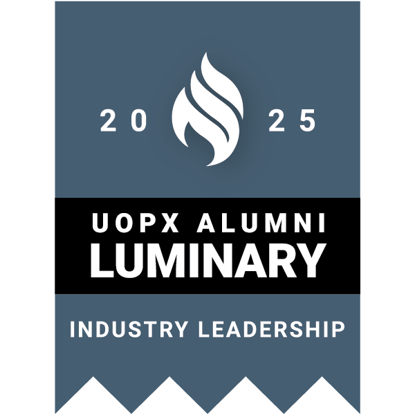UOPX Alumni Luminaries 2025 (Industry Leadership)