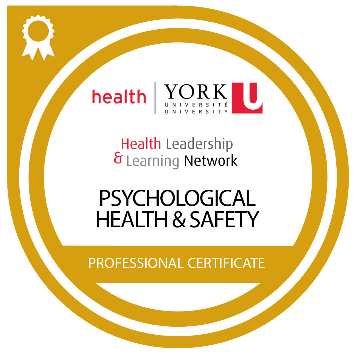 Psychological Health and Safety Professional Certificate