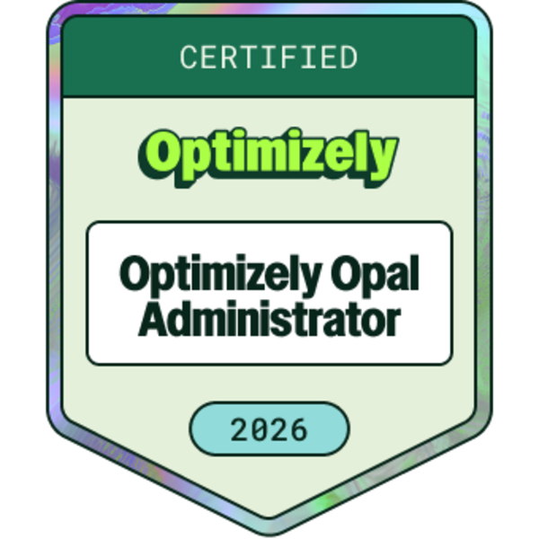 Optimizely Opal Certified Administrator 2025