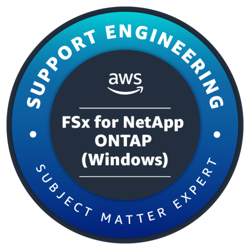FSx for NetApp ONTAP (Windows) - Credly