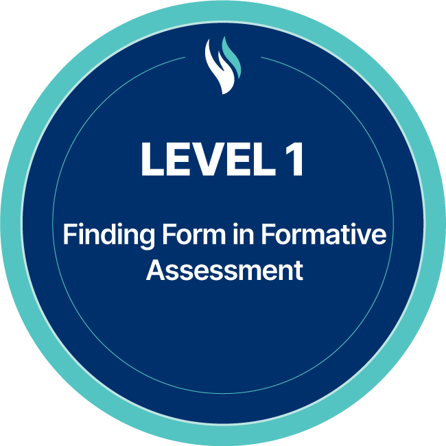 Finding Form in Formative Assessment