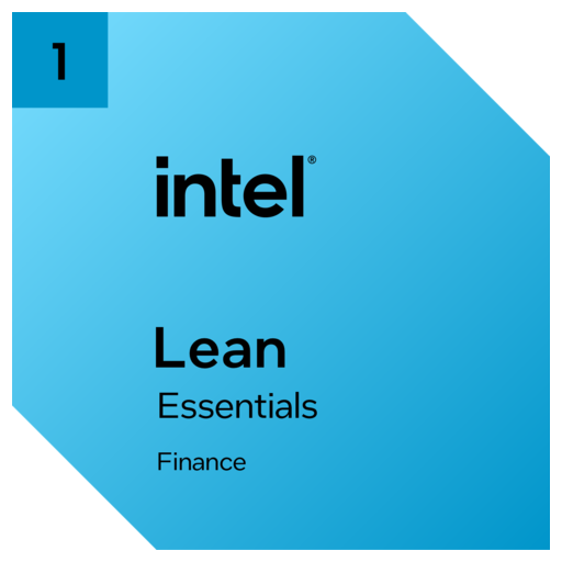 Finance Lean Essentials - Credly