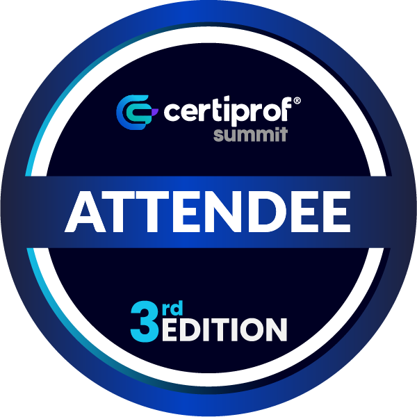 Certiprof Summit Attendee, Edition 9/24.