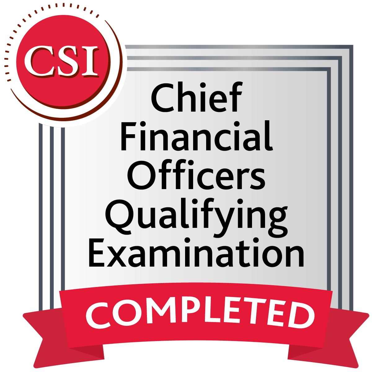 Chief Financial Officer Qualifying Examination (CFO)