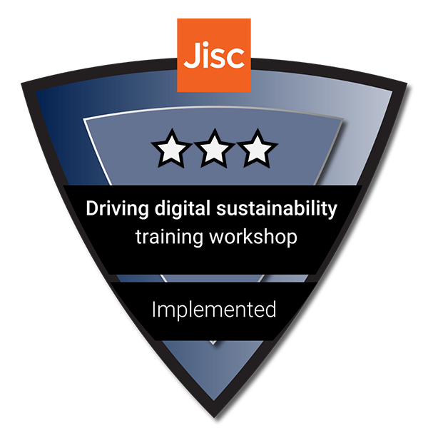 Driving digital sustainability - Implemented