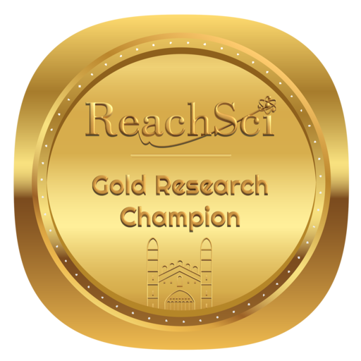 ReachSci Gold Research Champion (2024) - Credly